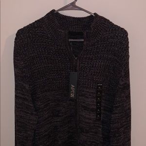 Full Zip Mens Sweater Jacket
